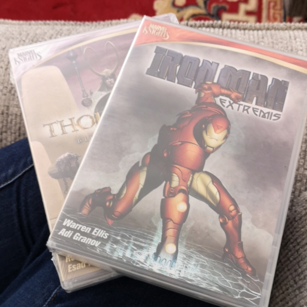 Set of 2 Marvel Knights Dvds
